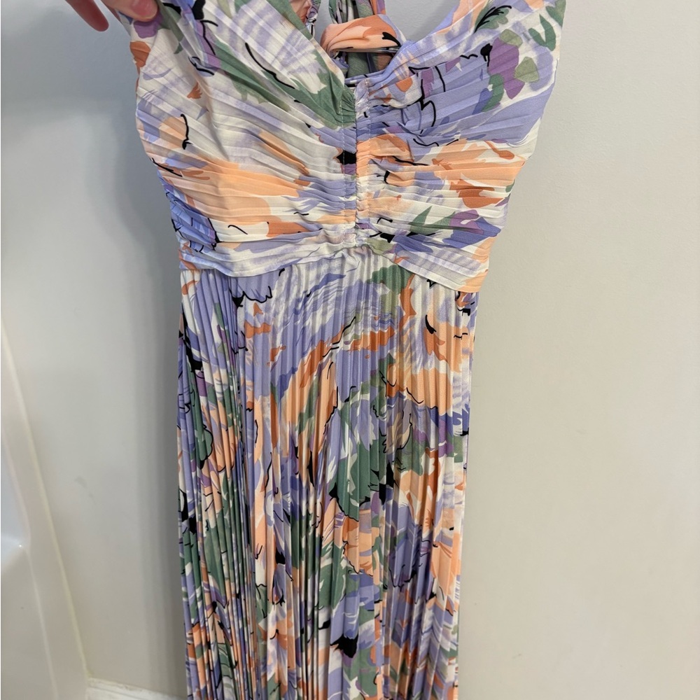 Astr Multicolor Floral Midi Dress - Picture 4 of 6